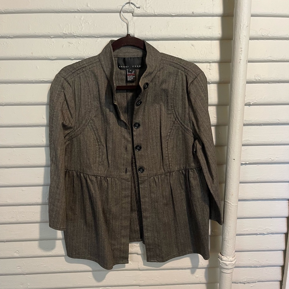 Yansi Fugel Peplum Jacket